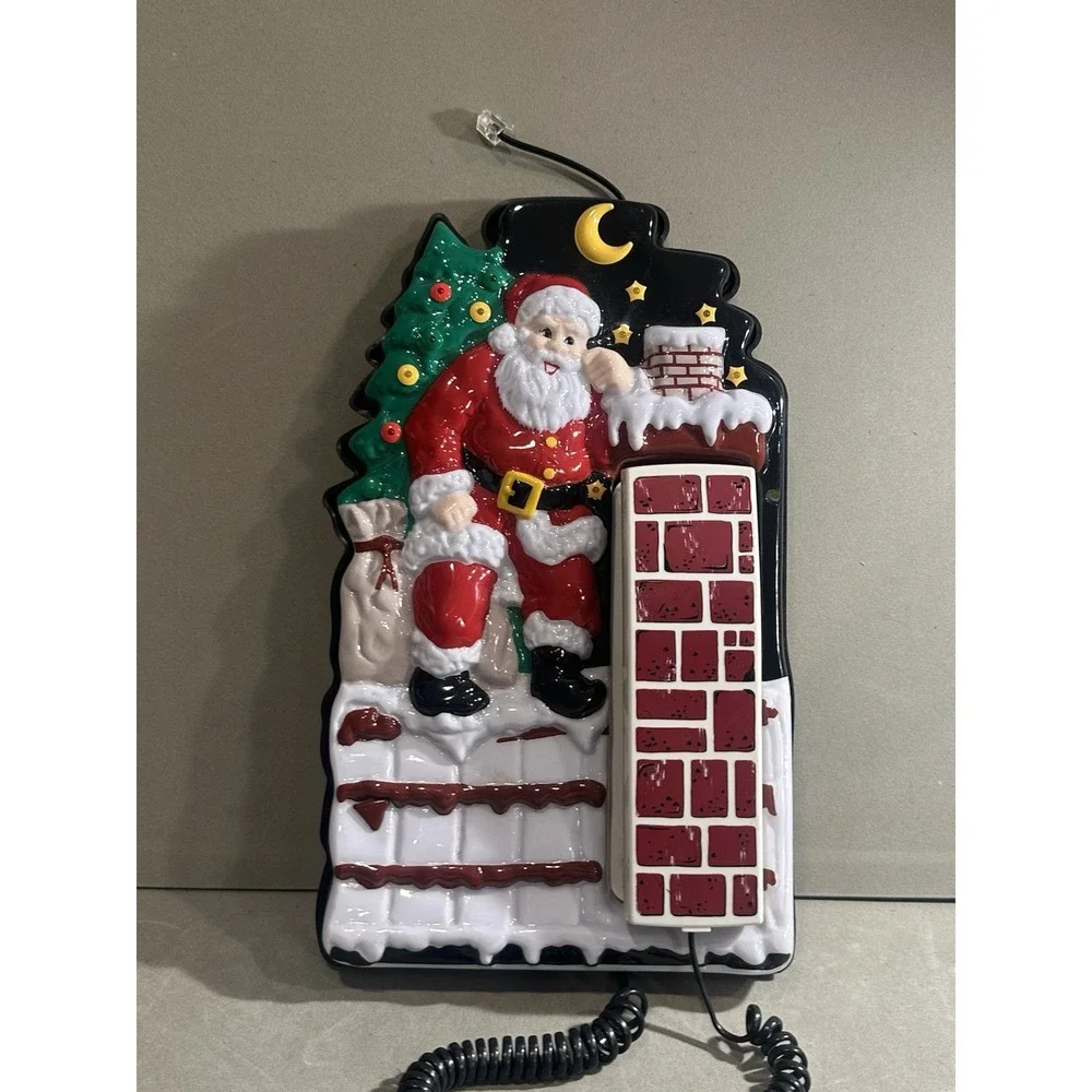 Vintage Christmas Phone‎ (for Parts Only)